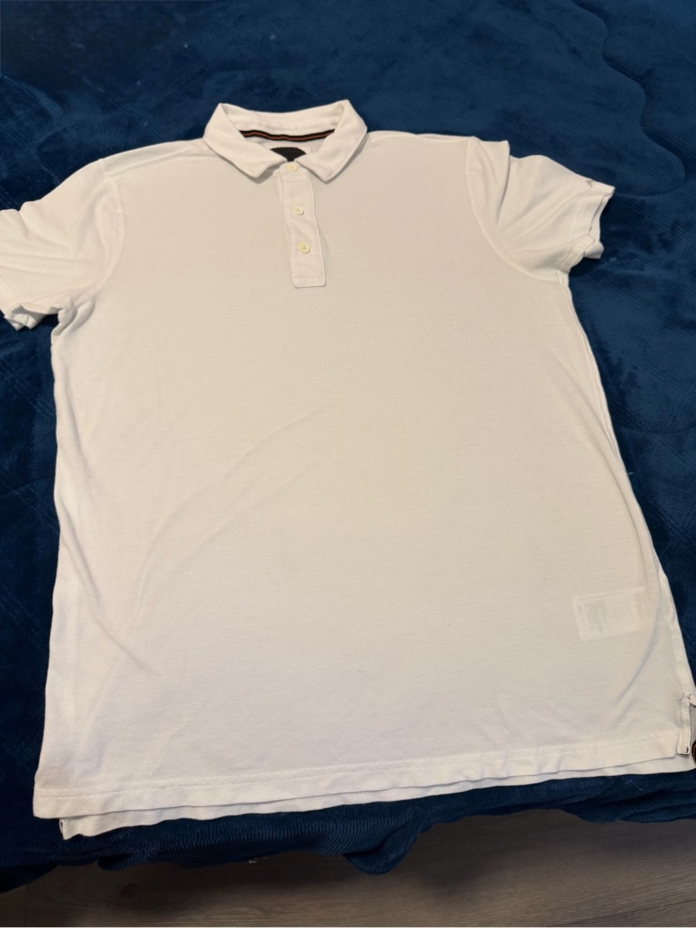 Abercrombie & Fitch Men's White Polo Shirt